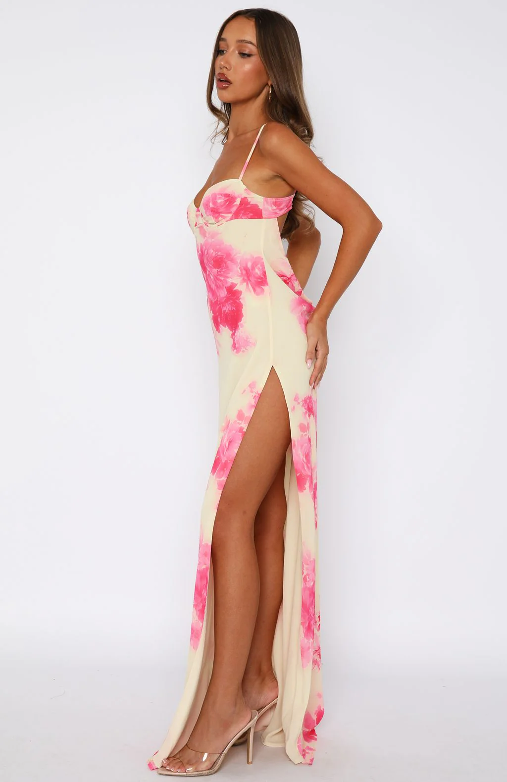 Give Me The World Maxi Dress Rosewater Blush - Image 3
