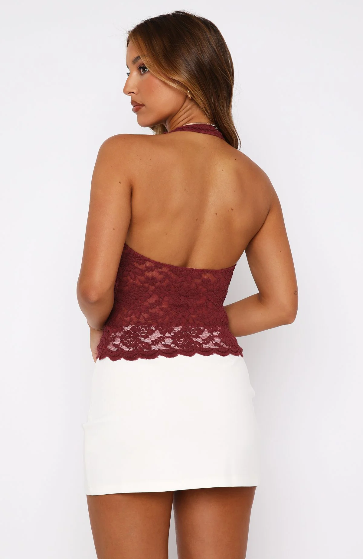 Had Enough Halter Top Wine - Image 4
