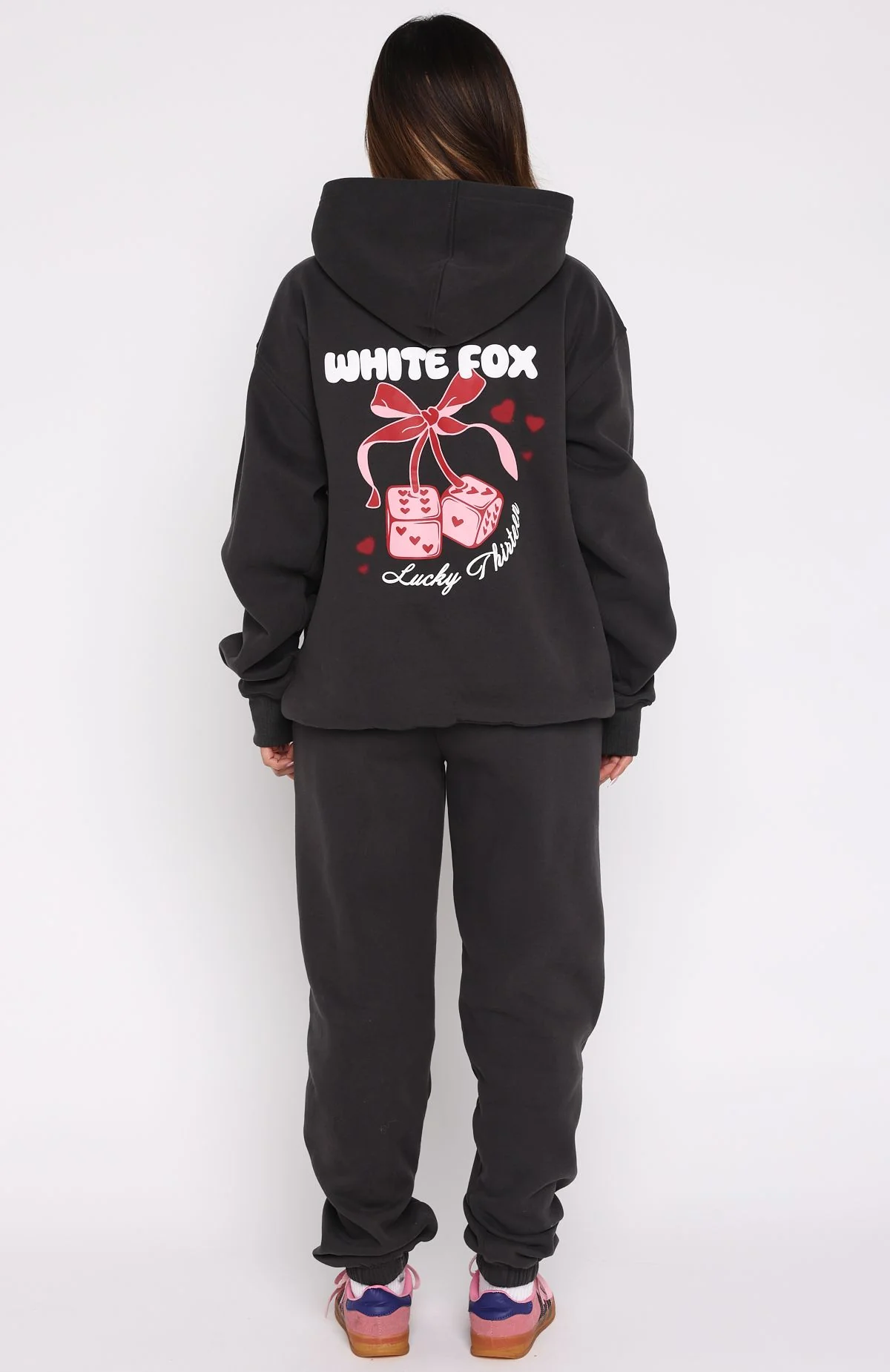 Lucky Thirteen Cheyenne Sweatpants Charcoal - Image 4