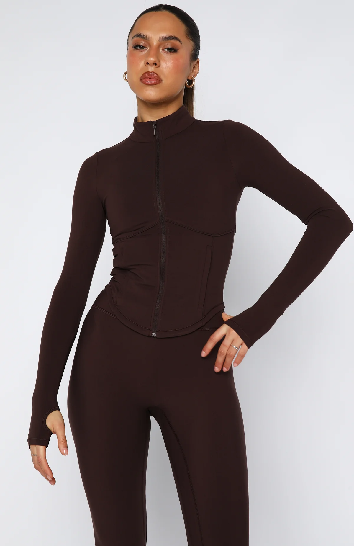 Persistence Jacket Dark Chocolate - Image 3