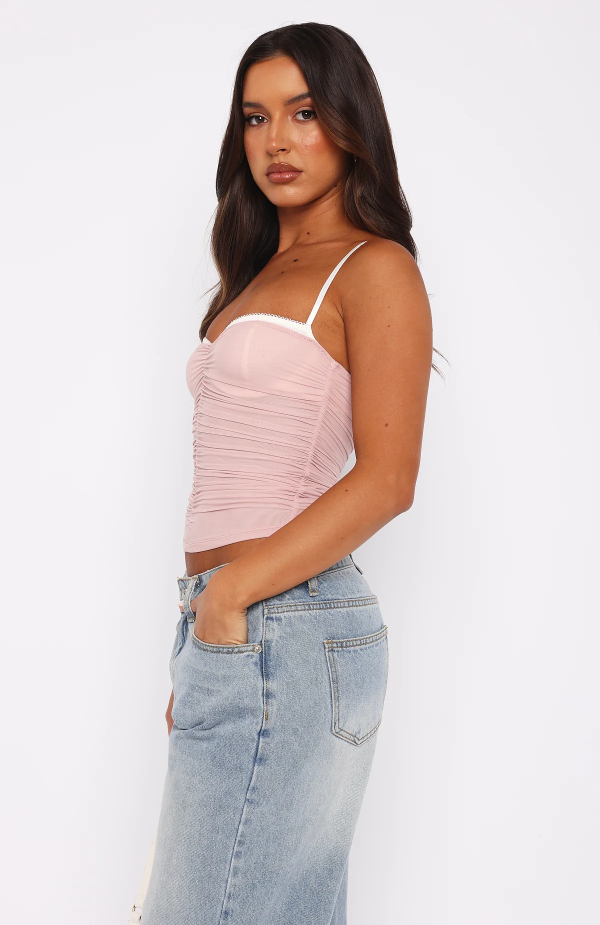 Remind Me Again Bustier Dusty Pink - Image 3