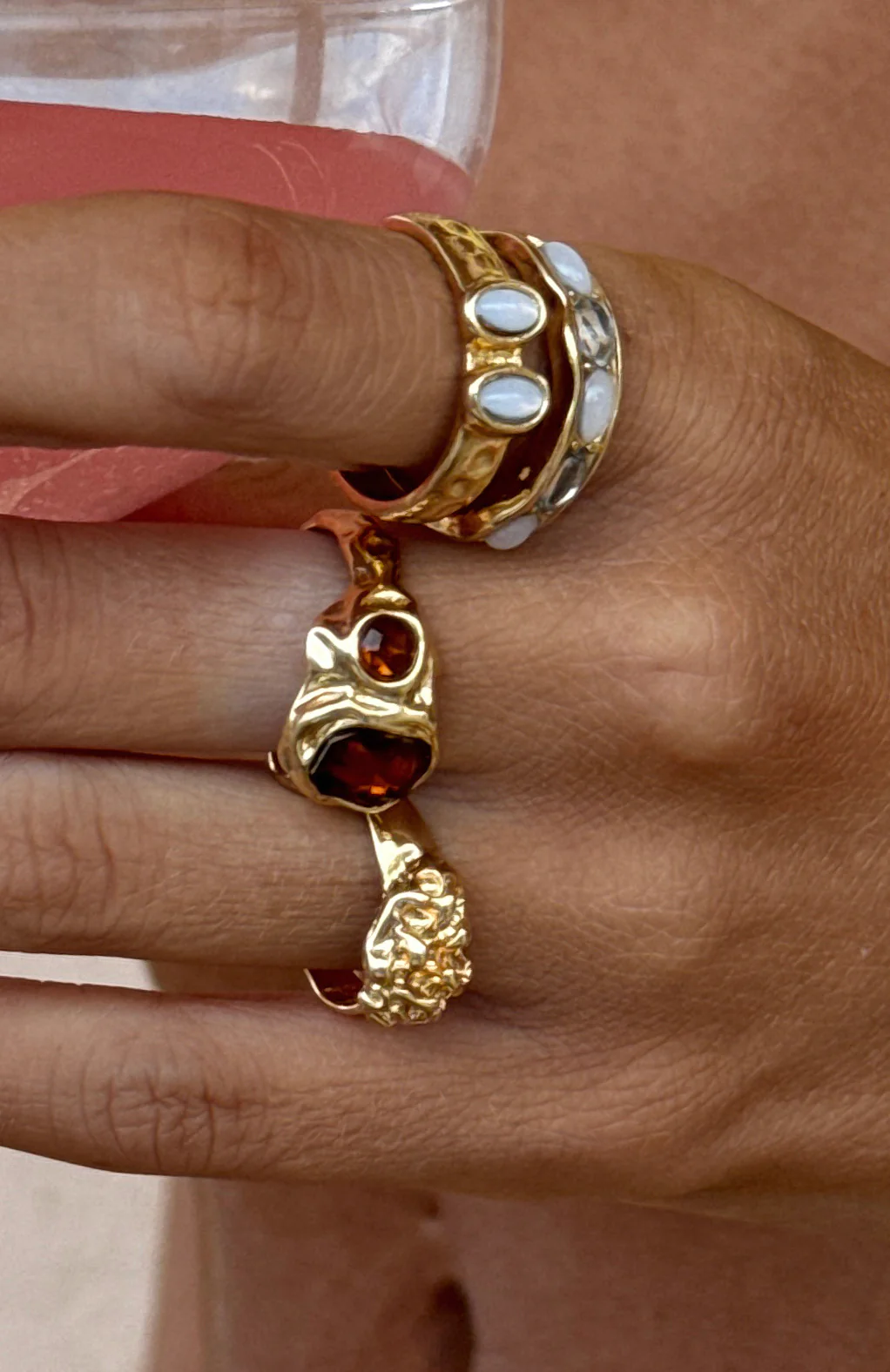 Tinsley Ring Set Gold - Image 3